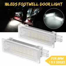 2x LED Courtesy Footwell Door Boot Luggage Trunk Light For BMW E90 E92 E89 F10