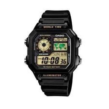 Casio AE-1200WH-1B World Time