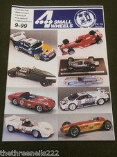 4 SMALL WHEELS - GRAND PRIX MODELS CATALOGUE - SEPT 1999