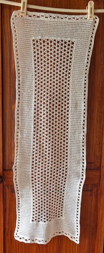 Crochet table runner dresser - crochet,