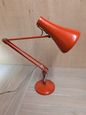 Vintage Retro Red Anglepoise Desk Lamp Original Herbert Terry 70s 80s