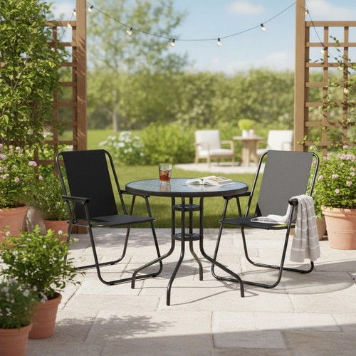 Garden table folding - table, deck