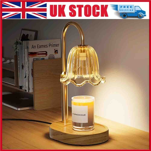 Wooden candle warmer lamp wax - candle,