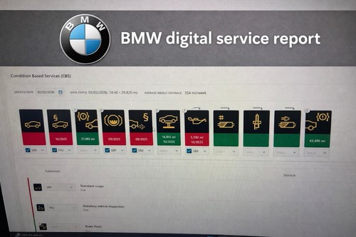 Bmw service history - bmw,