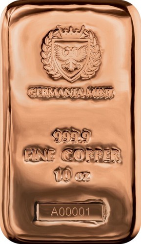 Germania mint 10oz 999 - mint, 999.9