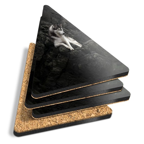 Triangle coasters - coasters,