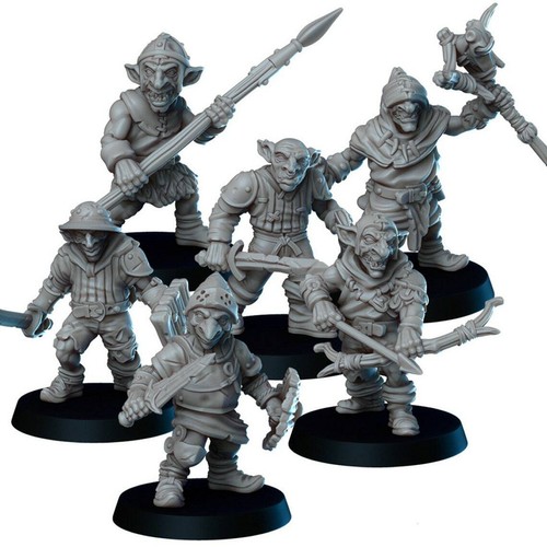 V74 goblin warband bandit - v74,