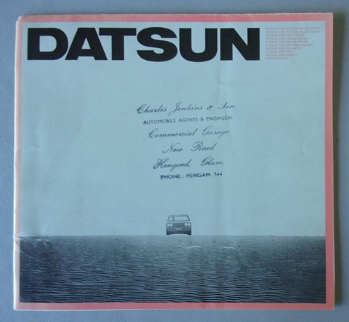 Datsun range orig - range, 1969