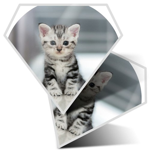 Diamond stickers - diamond, 10