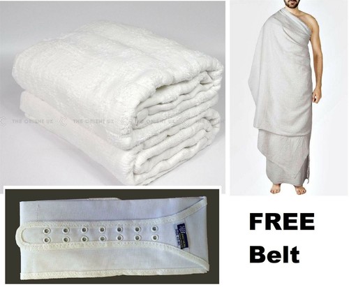 Adult towel ihram free belt - adult, +
