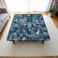 Blue Agate Coffee Center Table