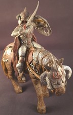 Schleich 70059 Ritter Zahor Armor Knight & Horse Figure (Retired) 2009