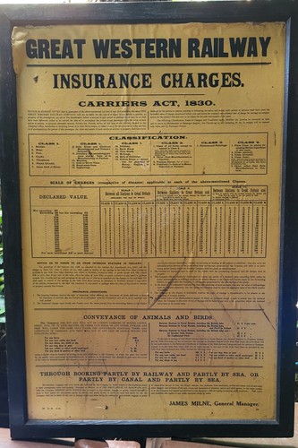 Gwr original railway insurance - original,