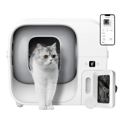 Self cleaning cat litter - cleaning,