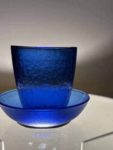 Vintage cobalt blue textured - vintage,