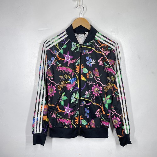 Adidas floral track jacket - floral,