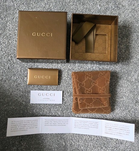 Gucci brown jewellery box - jewellery, &