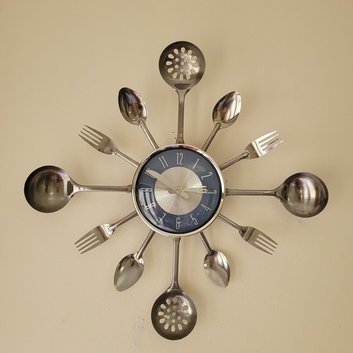 Retro kitchen wall clock - retro,