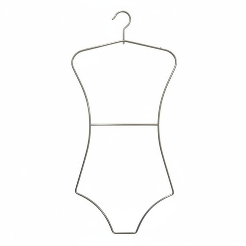 Body shaped wire hanger form - body,