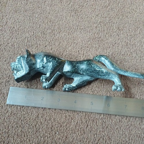 Hand carve stone jaguar - hand,