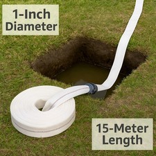 15 m Lay Flat Hose Set 25 mm /