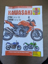 Kawasaki z750/ z1000 2005 on Haynes Manual