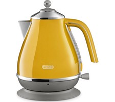 De'Longhi KBOC3001.Y Jug Kettle Icona Capitals 3000W 1.7L Anti-limescale Filter