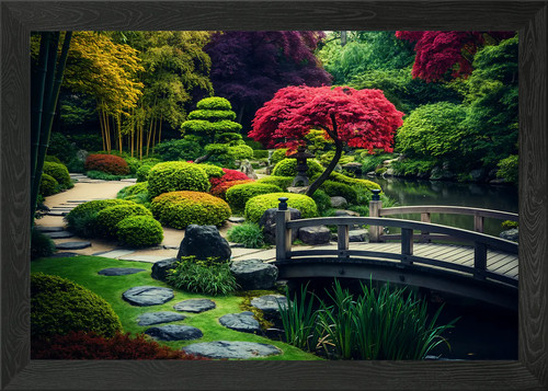 Japanese garden bridge - japanese,