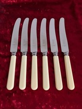 Great Used Set of 6 Faux Bone
