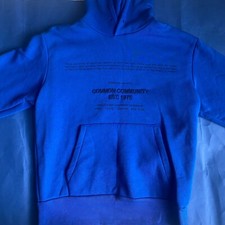 Blue Zara Embroidered  Cotton