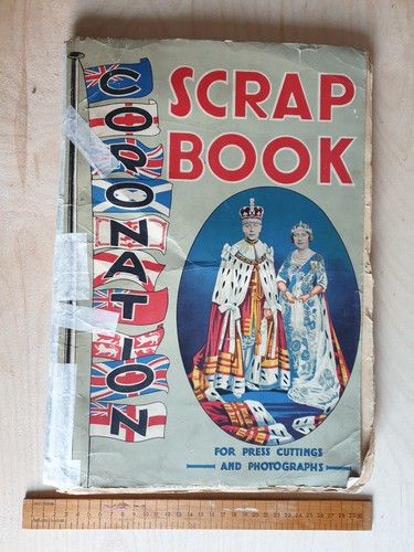 Vintage 1940 coronation scrap - vintage,