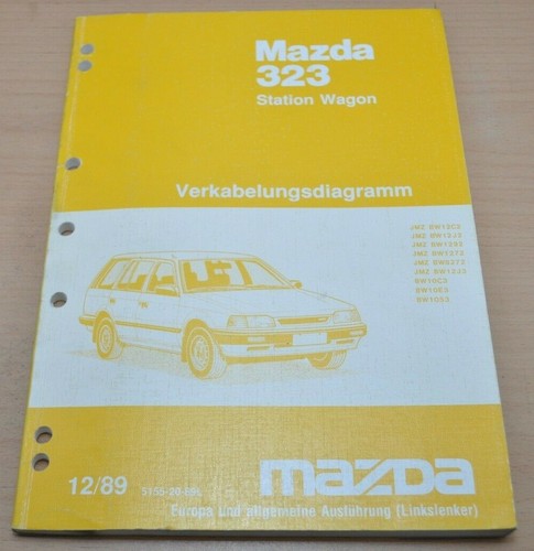 Mazda 323 typ - typ, wagon