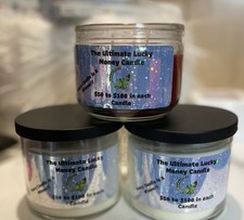 •ULTIMATE MONEY CANDLE•REAL $$$ inside•EACH CANDLE CONTAINS From $50-$150