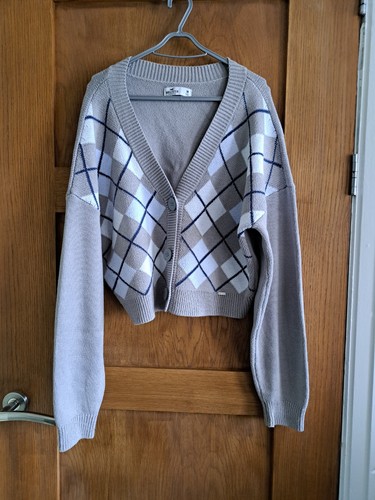 Hollister short cardigan size - hollister,