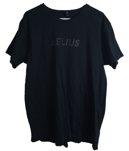 Elius hanes black shirt - black,