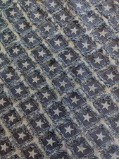 Star Print Denim Fabric