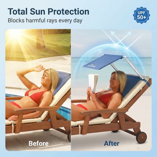 Lounger sun shade canopy - , /w