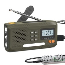 Wind Up Solar Radio 4500mAh