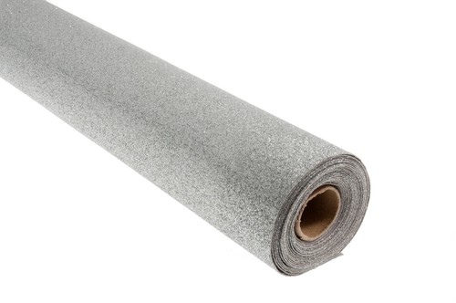 Glitter felt sheet - roll, 1m