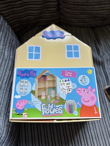 Peppa pig felties - peppa, house