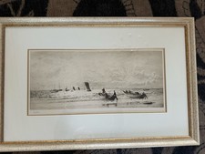 Wyllie signed drypoint - wyllie,