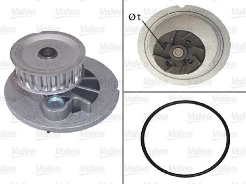 Valeo 506703 water pump - 506703-oe,