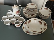 Royal Norfolk Vintage/antique Dinner/dinning Plate Set, Soup bowl, Tea Cup,