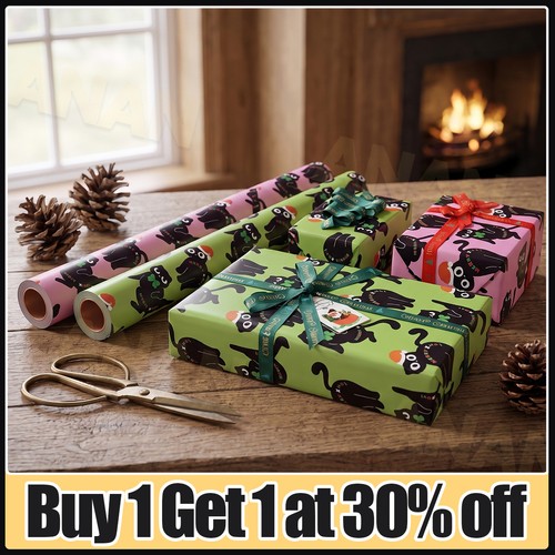 Rolls christmas wrapping - rolls,