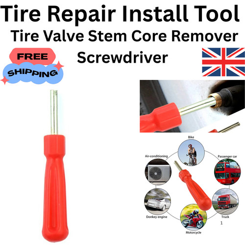 Tyre valve core removal tool - valve,