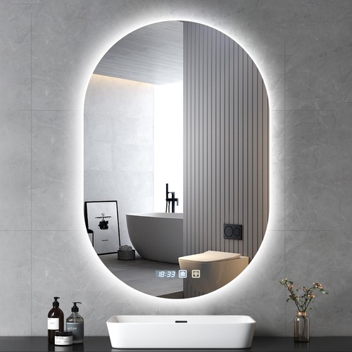 Bathroom led mirror - led, with
