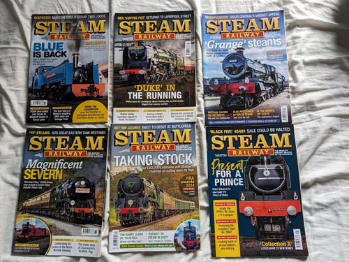 Steam railway magazine issues - railway, magazine.