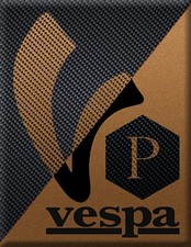 Vespa emblem cascade sticker