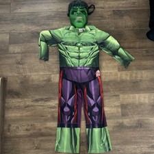 Marvel Avengers Hulk Boys Kids Fancy Dress Costume AGE 7-8