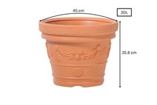 Terracotta Effect Plant Pot